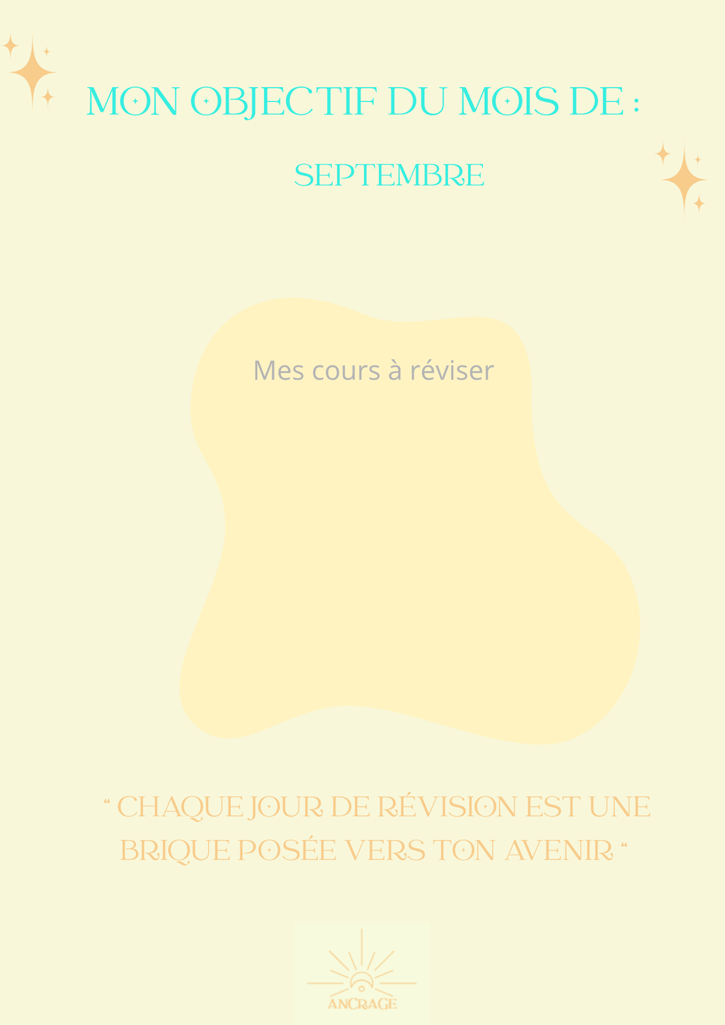 Planner de révision