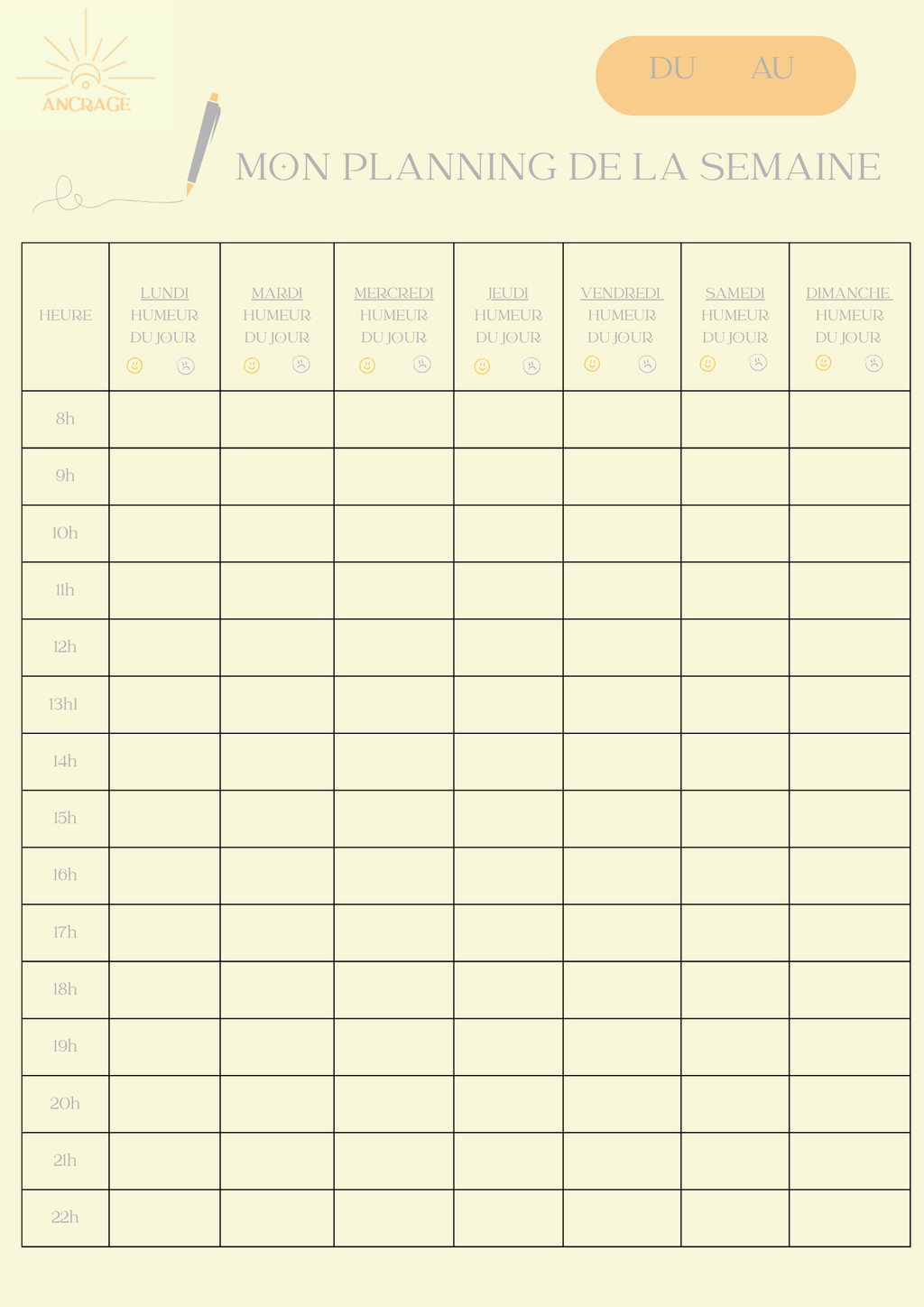 Planner de révision